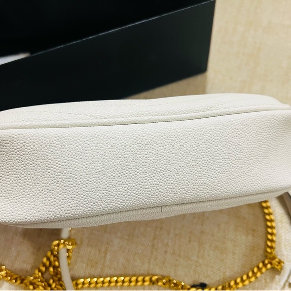 NWT Saint Laurent Mini Lou(Crema Soft). - Picture 6 of 9